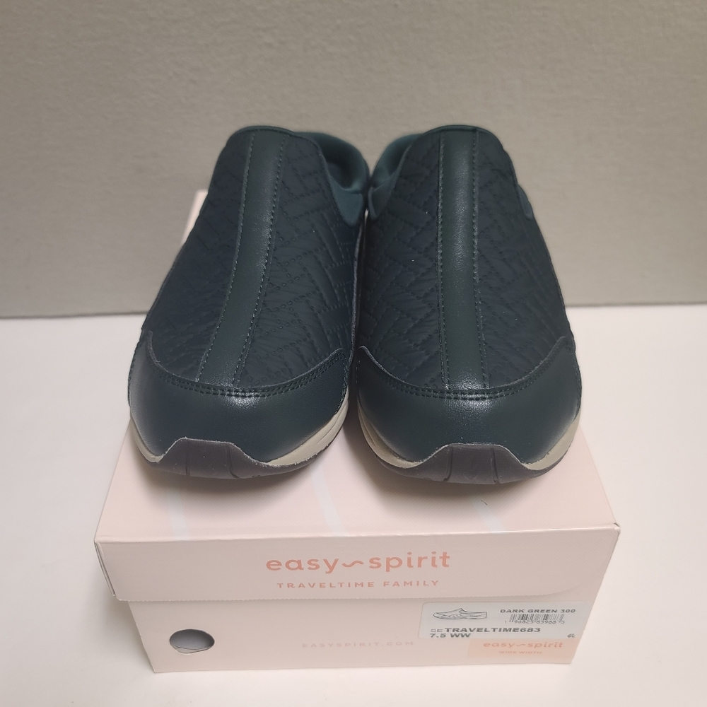 Easy Spirit Women's Traveltime Clogs Size 7.5WW Green - Picture 4 of 6